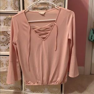 Light pink long sleeve
